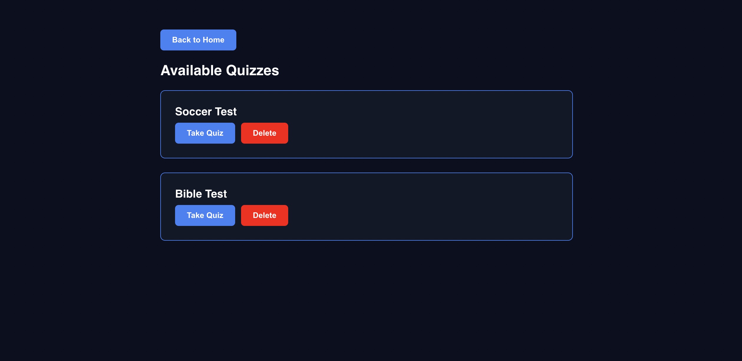 Take Quiz